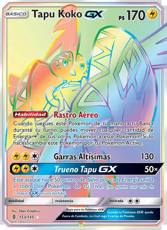 Tapu Koko GX 153 – Albor de Guadianes