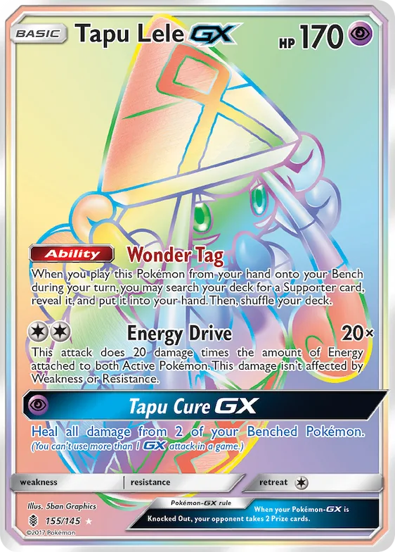 Tapu Lele-GX #155 – Guardians Rising