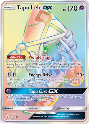 Tapu Lele-GX #155 – Guardians Rising