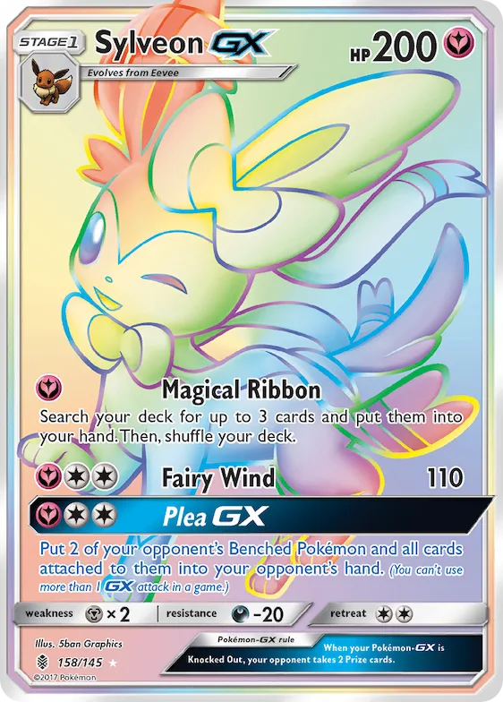 Sylveon-GX #158 – Guardians Rising