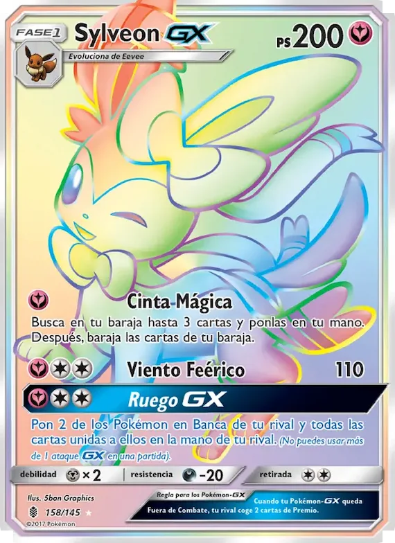 Sylveon GX 158 – Albor de Guadianes