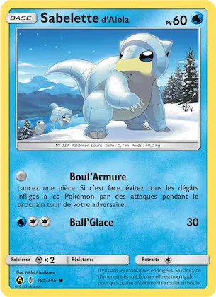 Alolan Sandshrew n° 19a – Gardiens Ascendants