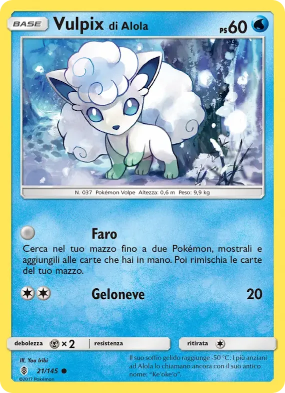 Vulpix di Alola 21 – Guardiani Nascenti