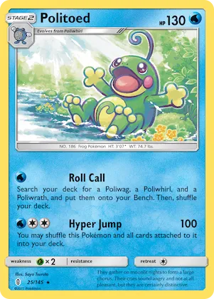 Politoed #25 – Guardians Rising