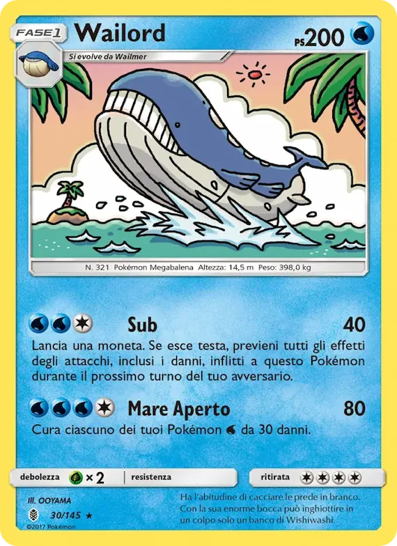 Wailord 30 – Guardiani Nascenti