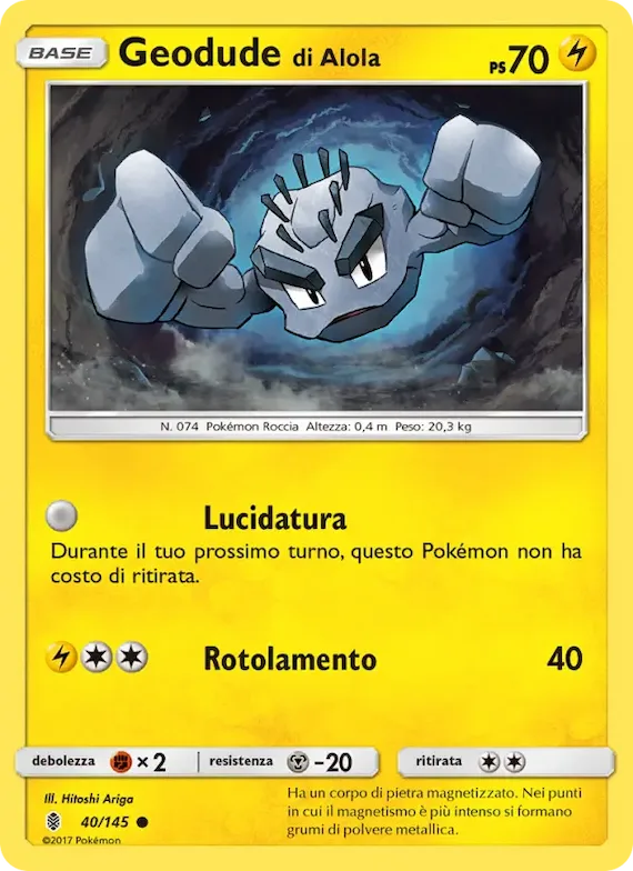 Geodude di Alola 40 – Guardiani Nascenti