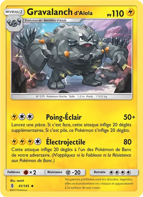 Gravalanch d’Alola 41 – Gardiens Ascendants