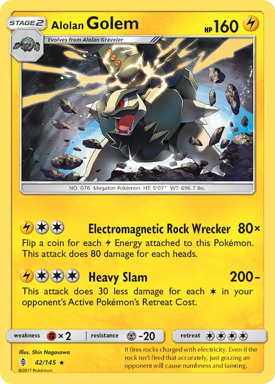 Golem de Alola 42 – Guardiões Ascendentes