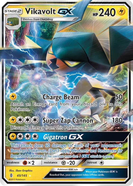 Vikavolt-GX #45 – Guardians Rising