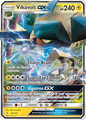 Vikavolt-GX #45 – Guardians Rising