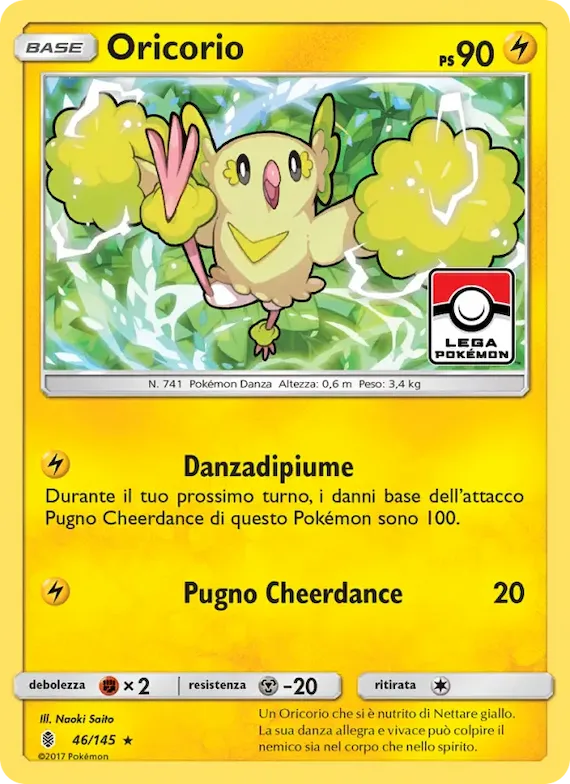 Oricorio 46 – Guardiani Nascenti