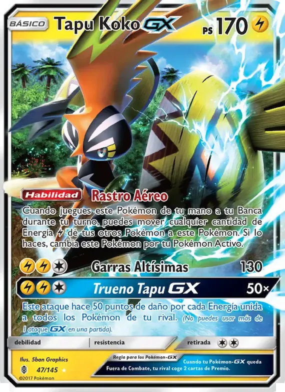 Tapu Koko GX 47 – Albor de Guadianes