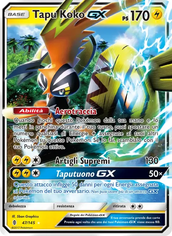 Tapu Koko GX 47 – Guardiani Nascenti