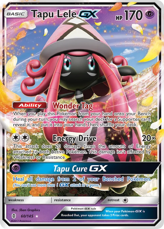 Tapu Lele-GX #60 – Guardians Rising