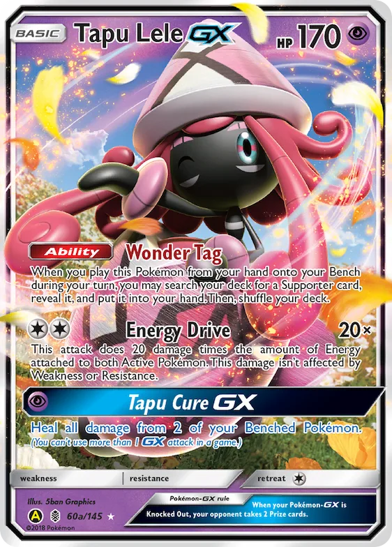 Tapu Lele-GX #60a – Guardians Rising