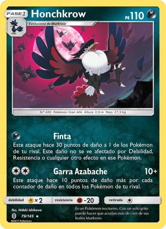 Honchkrow 79 – Albor de Guadianes