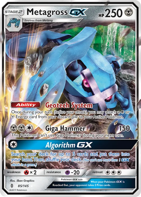 Metagross-GX #85 – Guardians Rising