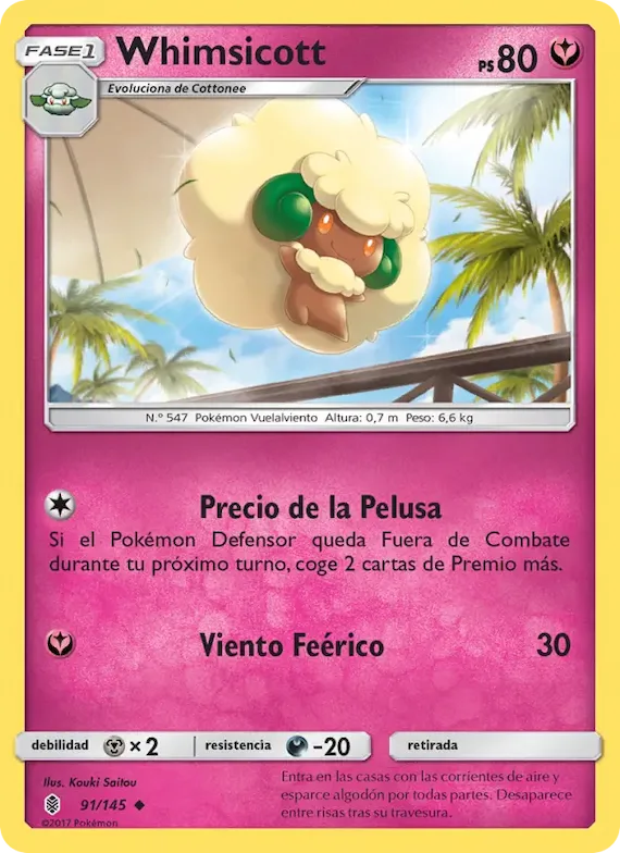 Whimsicott 91 – Albor de Guadianes