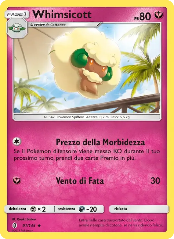 Whimsicott 91 – Guardiani Nascenti