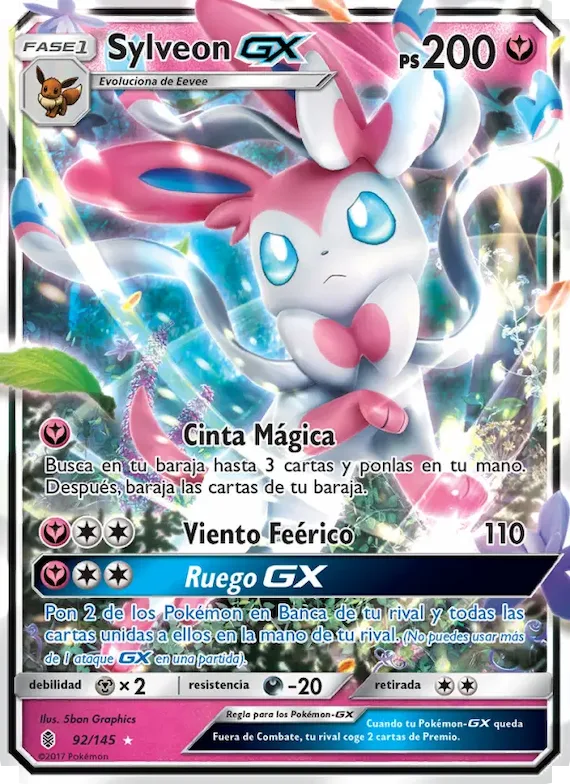 Sylveon GX 92 – Albor de Guadianes