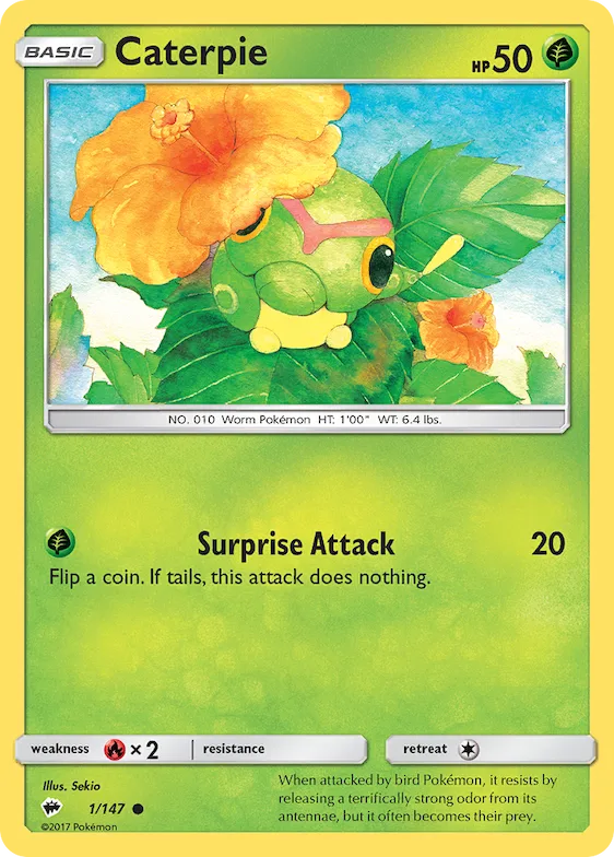 Caterpie 1 – Sombras Ardentes