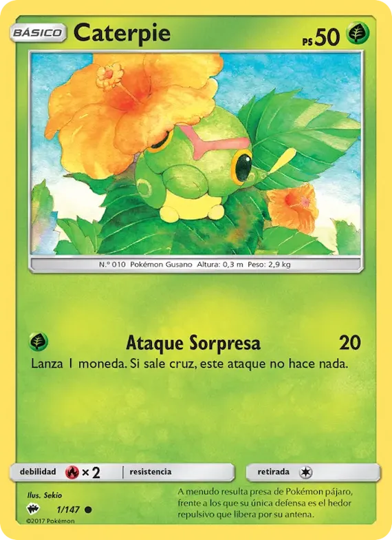 Caterpie 1 – Sombras Ardientes
