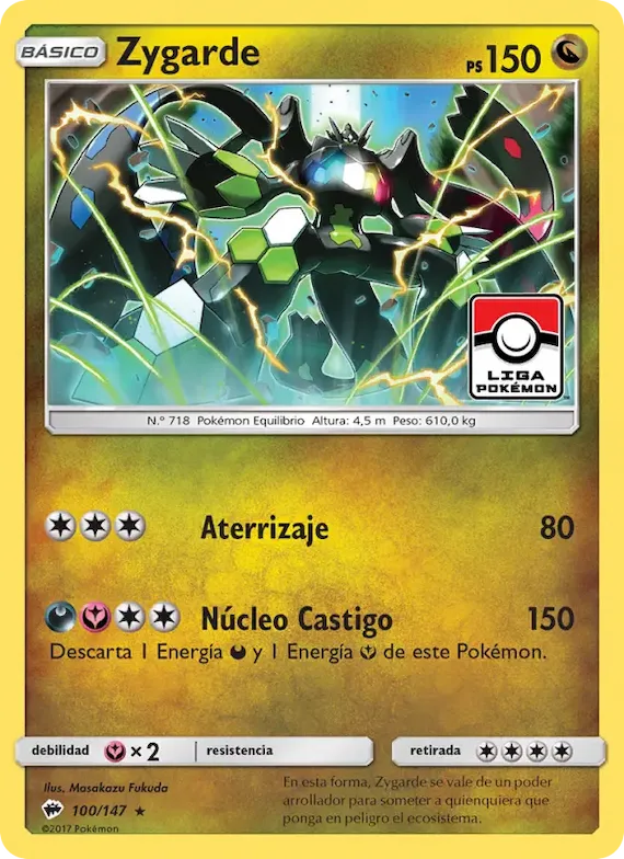 Zygarde 100 – Sombras Ardientes
