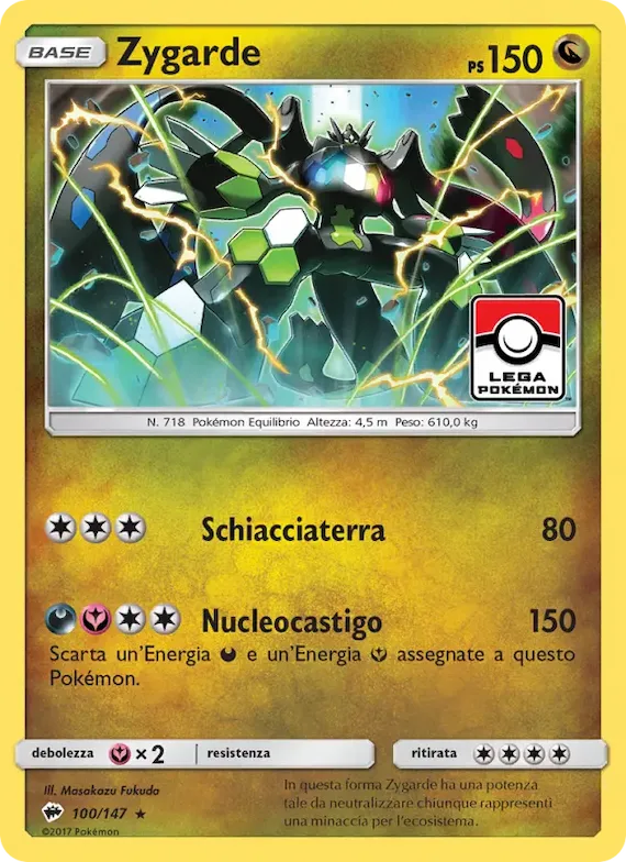 Zygarde 100 – Ombre Infuocate