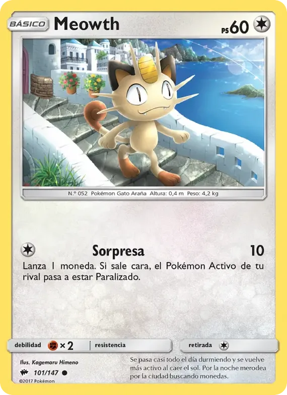 Meowth 101 – Sombras Ardientes