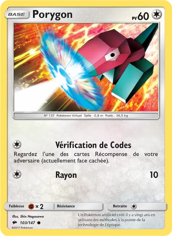 Porygon 103 – Ombres Ardentes