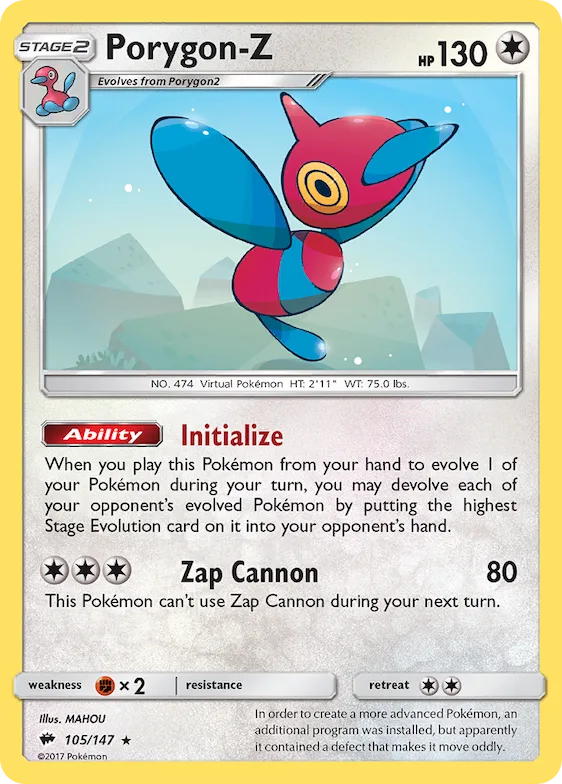 Porygon-Z 105 – Sombras Ardentes