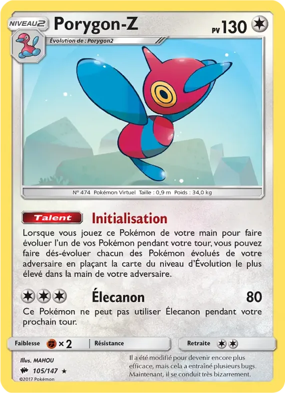 Porygon-Z 105 – Ombres Ardentes