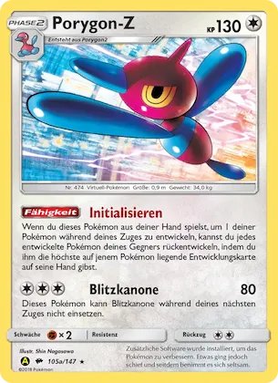 Porygon-Z Nr. 105a – Burning Shadows