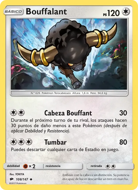 Bouffalant 108 – Sombras Ardientes