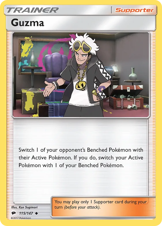 Guzma #115 – Burning Shadows