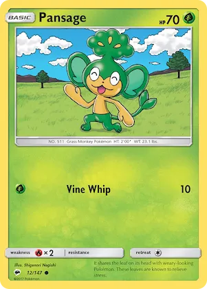 Pansage #12 – Burning Shadows