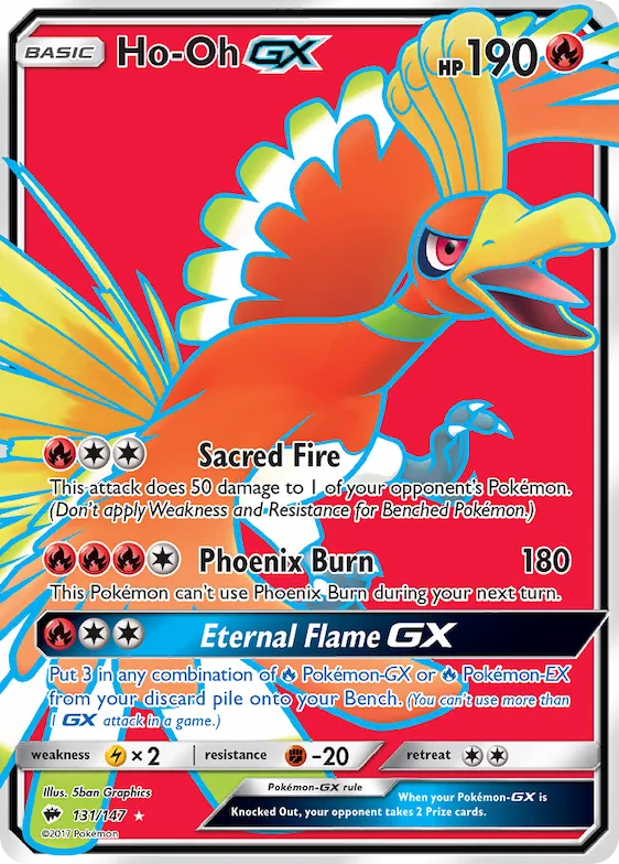 Ho-Oh-GX #131 – Burning Shadows
