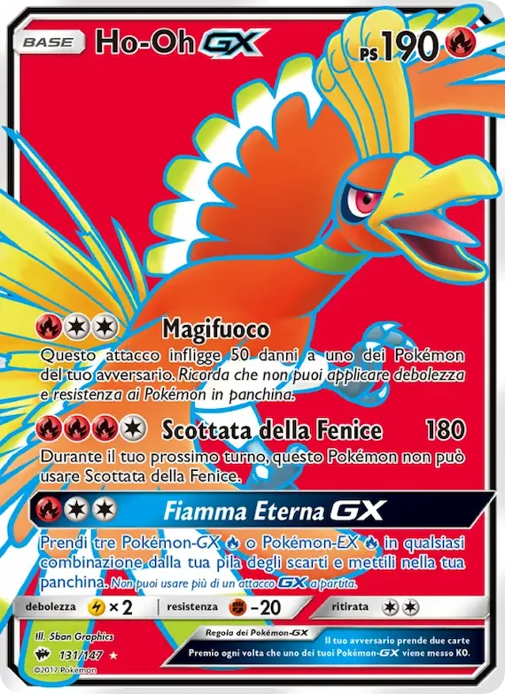 Ho-Oh GX 131 – Ombre Infuocate