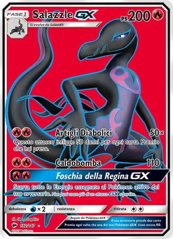 Salazzle GX 132 – Ombre Infuocate