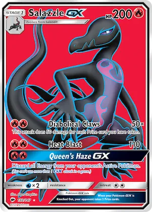 Salazzle-GX #132 – Burning Shadows