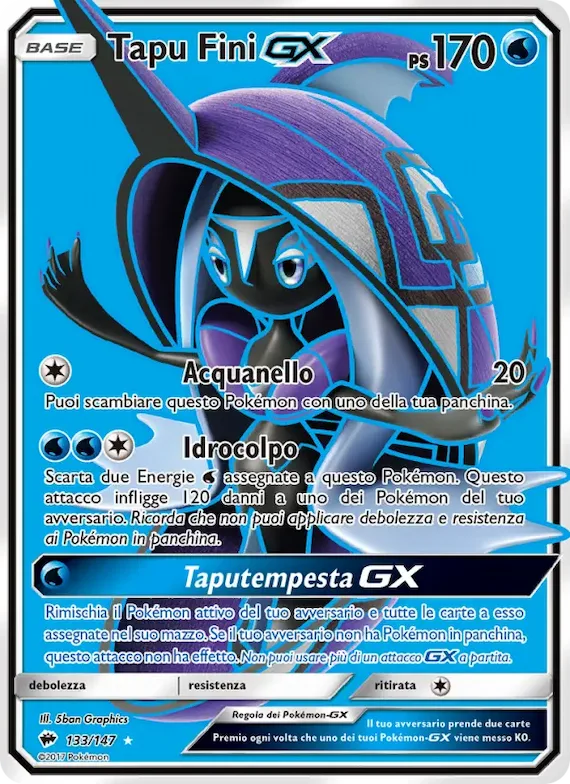 Tapu Fini GX 133 – Ombre Infuocate