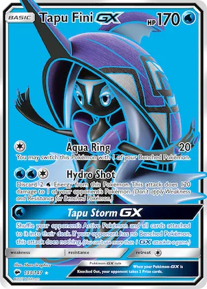 Tapu Fini-GX #133 – Burning Shadows