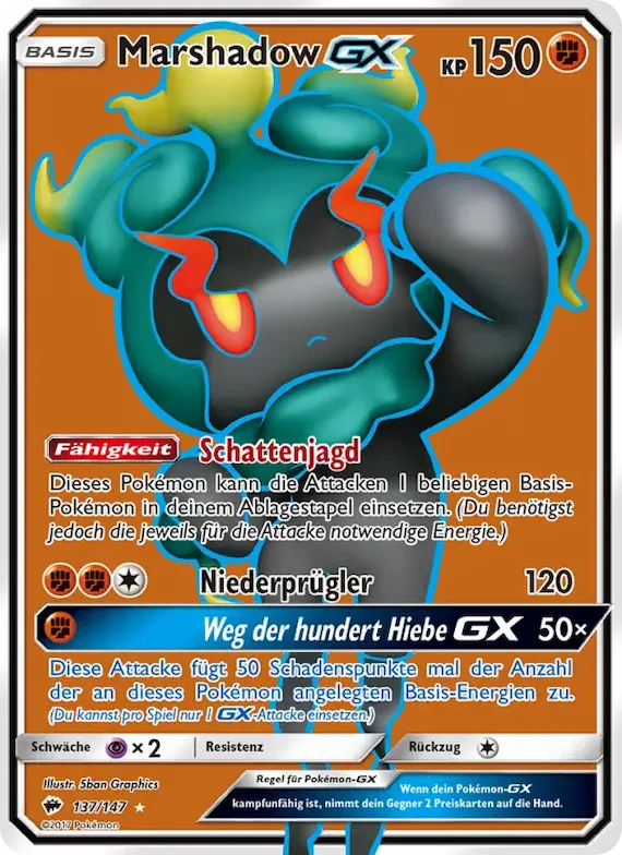 Marshadow GX 137 – Nacht in Flammen