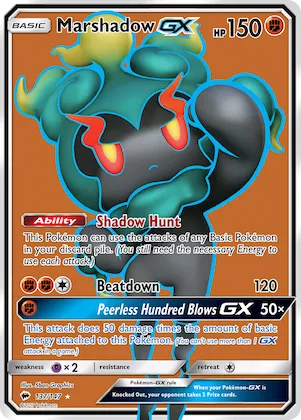 Marshadow-GX #137 – Burning Shadows