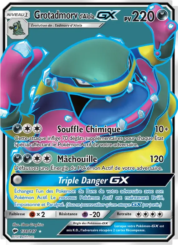 Grotadmorv d’Alola GX 138 – Ombres Ardentes