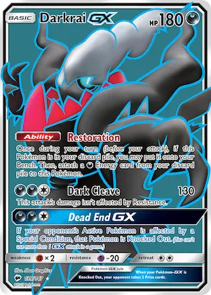 Darkrai-GX #139 – Burning Shadows