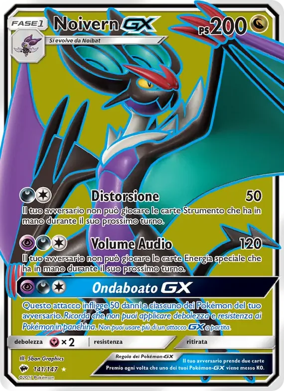 Noivern GX 141 – Ombre Infuocate