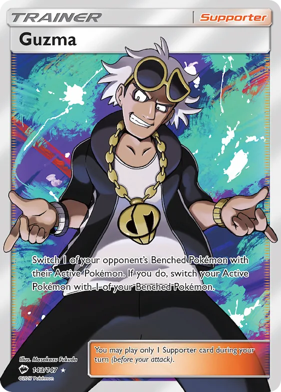 Guzma #143 – Burning Shadows