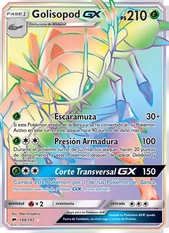 Golisopod GX 148 – Sombras Ardientes