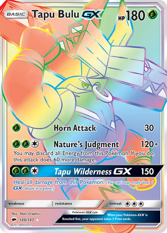 Tapu Bulu-GX #149 – Burning Shadows